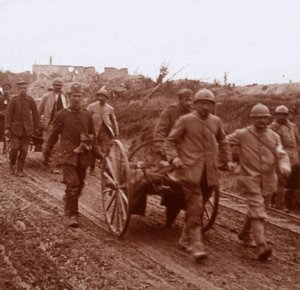Blessés, Neuville, nord de la France, vers 1914-1918