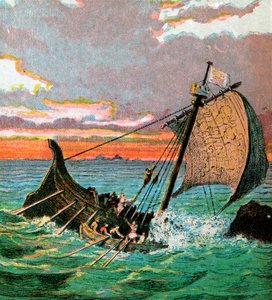 Naufrage du White Ship, 1120, vers 1850