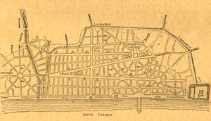 Plan de Wrens pour la reconstruction de Londres, 1897 - Unbekannt