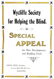 Société Wycliffe pour aider les aveugles