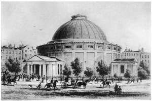 Le Globe de Wyld, Leicester Square, Londres, 1851-1862-1907