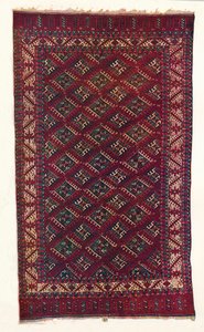 Tapis Yomut Turkoman, vers 1700 - Unbekannt