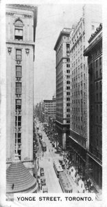 Rue Young, Toronto, Canada, c1920s