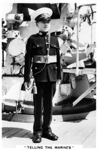 Jeune clairon des Royal Marines, 1937