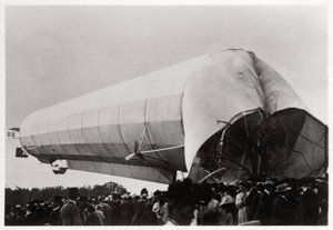 Zeppelin LZ 5 à Göppingen, Allemagne, 1909