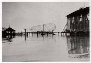 Zeppelin LZ 6 en construction, Allemagne, 1909-1933 - Unbekannt