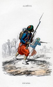 Zouaves, armée française en Algérie