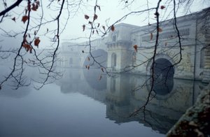 Pont sur le lac, Palais de Blenheim, Oxfordshire, construit vers 1705-24 siècle - Unbekannt Unbekannt
