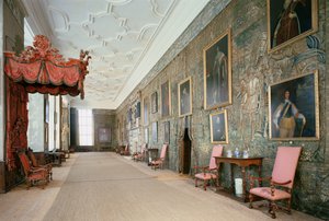 Hardwick Hall (1590-97), Intérieur de la Longue Galerie, Derbyshire, Royaume-Uni - Unbekannt Unbekannt