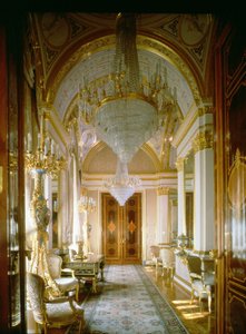 Intérieur des appartements privés du Grand Palais du Kremlin