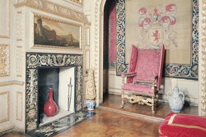 Intérieur du Cabinet de la Reine, Ham House, Surrey