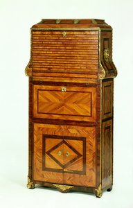 Secrétaire cartonnier Louis XV plaqué, c.1740 - Unbekannt Unbekannt