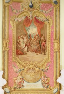 Scène de Don Quichotte, tapisserie de la Galerie des Régents