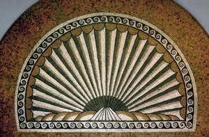 Mosaïque de coquillages, Insula II Bâtiment I 130-150 après J.-C. - Unbekannt Unbekannt