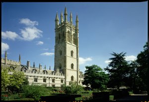 La Grande Tour, Collège Magdalen, Oxford, construite en 1492-1509 - Unbekannt Unbekannt