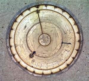 La première horloge à ressort avec fusée, vue de la face, par Joseph Zech