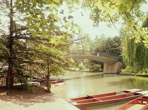 Vue du pont Garret Hostel sur la rivière Cam