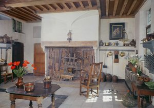 Vue de la cuisine dans la maison de l