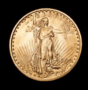 Pièce de 20 dollars, USA