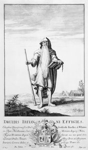 Un druide (gravure) - Unbekannt