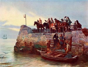 Une cause perdue : La fuite de Jacques II - Unbekannter Künstler