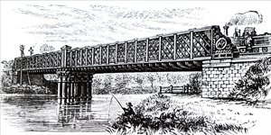 Un pont à treillis - Unbekannt