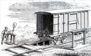 Une machine de pesage de quai - Unbekannt