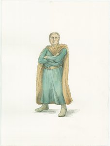 Une illustration de reconstitution montrant le duc Guillaume de Normandie vers 1066 - Unbekannter Künstler