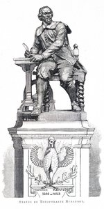 Une statue de Théophraste Renaudot - Unbekannt