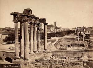 Vue du Forum Romain - Unbekannter Künstler