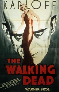 Affiche du film The Walking Dead avec Boris Karloff 1936