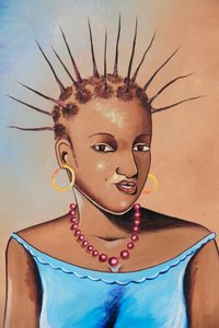 Peinture africaine, Ouidah, Bénin