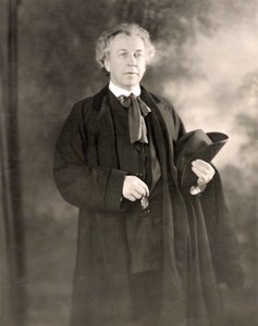 Architecte américain Frank Lloyd Wright (1867-1959) vers 1917