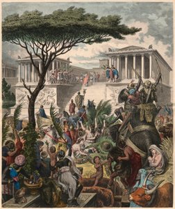Grèce antique : Autel de Pergame, célébration de la victoire du roi Attalide Eumène II sur les ennemis galates - Unbekannt