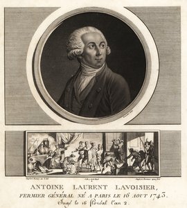 Antoine Laurent Lavoisier, noble et chimiste français