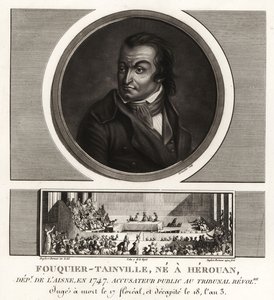 Antoine Quentin Fouquier-Tainville, Procureur public, Tribunal révolutionnaire, guillotiné en 1795 - Unbekannt