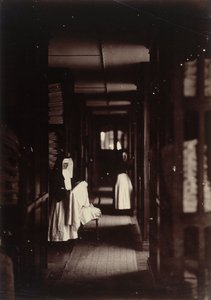 Asile impérial Vincennes, la lingerie - Unbekannter Künstler