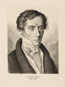 Augustin Jean Fresnel, physicien français, vers 1825