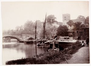 Aylesford, Kent, vers 1890