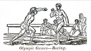 Boxeurs aux anciens Jeux olympiques - Unbekannt