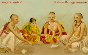 Cérémonie de mariage brahmane