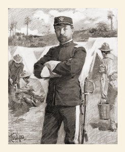 Général de brigade Frederick Funston du 20e volontaires du Kansas juste après sa promotion pour bravoure Frederick N. Funston - Unbekannt