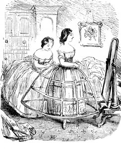 Mode féminine britannique - années 1850