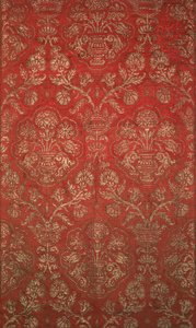 Brocade avec motif de grenade, italien