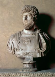 Buste de Lucius Aurelius Verus, romain, 2e siècle - Unbekannt