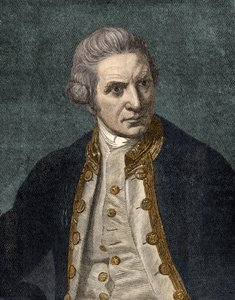 Capitaine James Cook - portrait