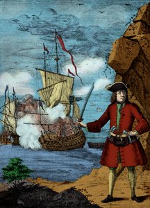 Capitaine John Avery, gravure.