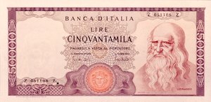 Cinquantamila Lire - Unbekannt