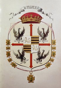Blason de la famille Gonzaga (gravure)