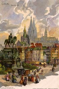 Cologne, Allemagne, début du 20e siècle